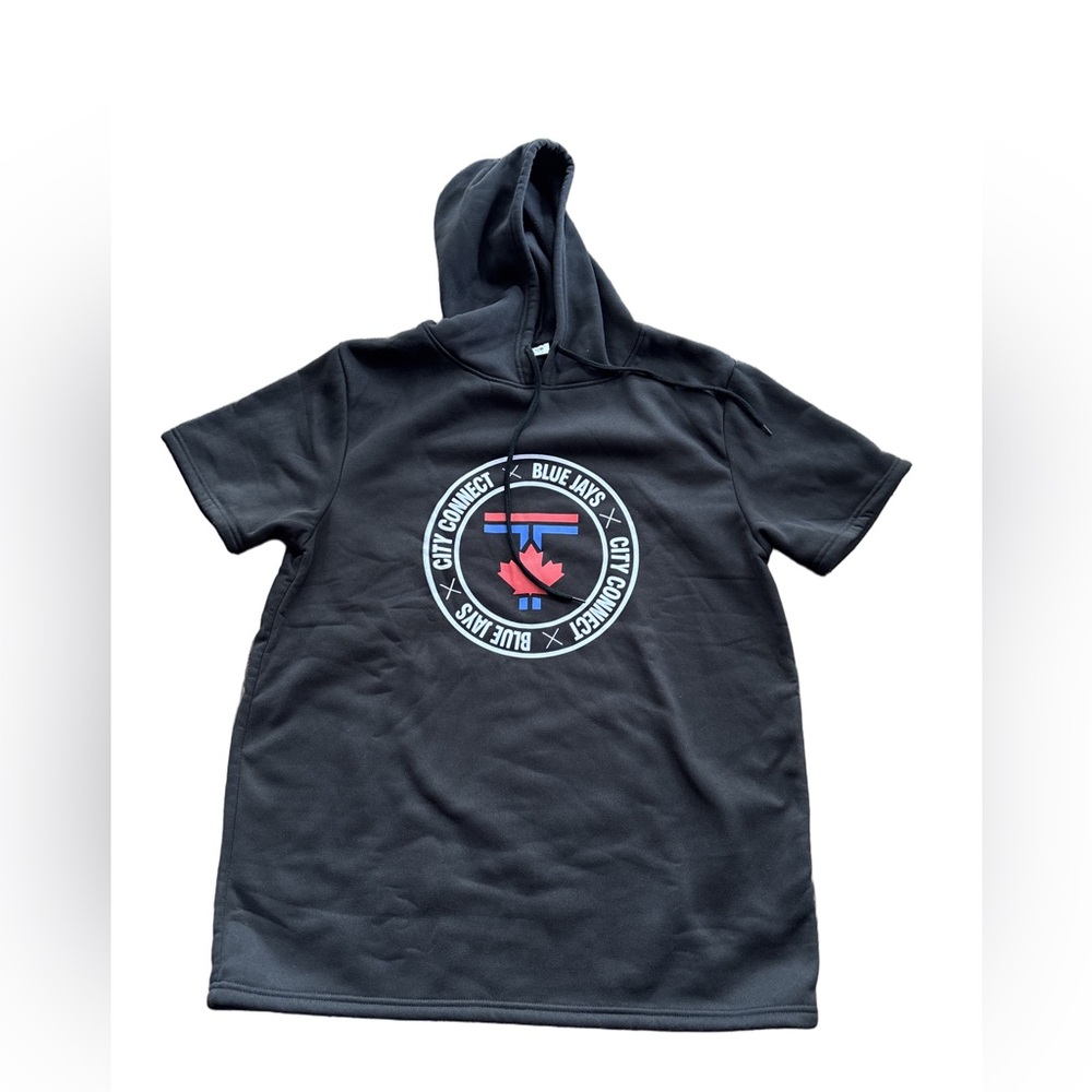 Blue jays short sleeve hoodie